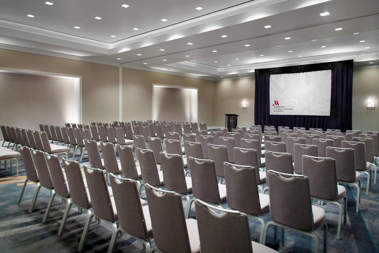 Готель Atlanta Airport Marriott Gateway College Park Екстер'єр фото