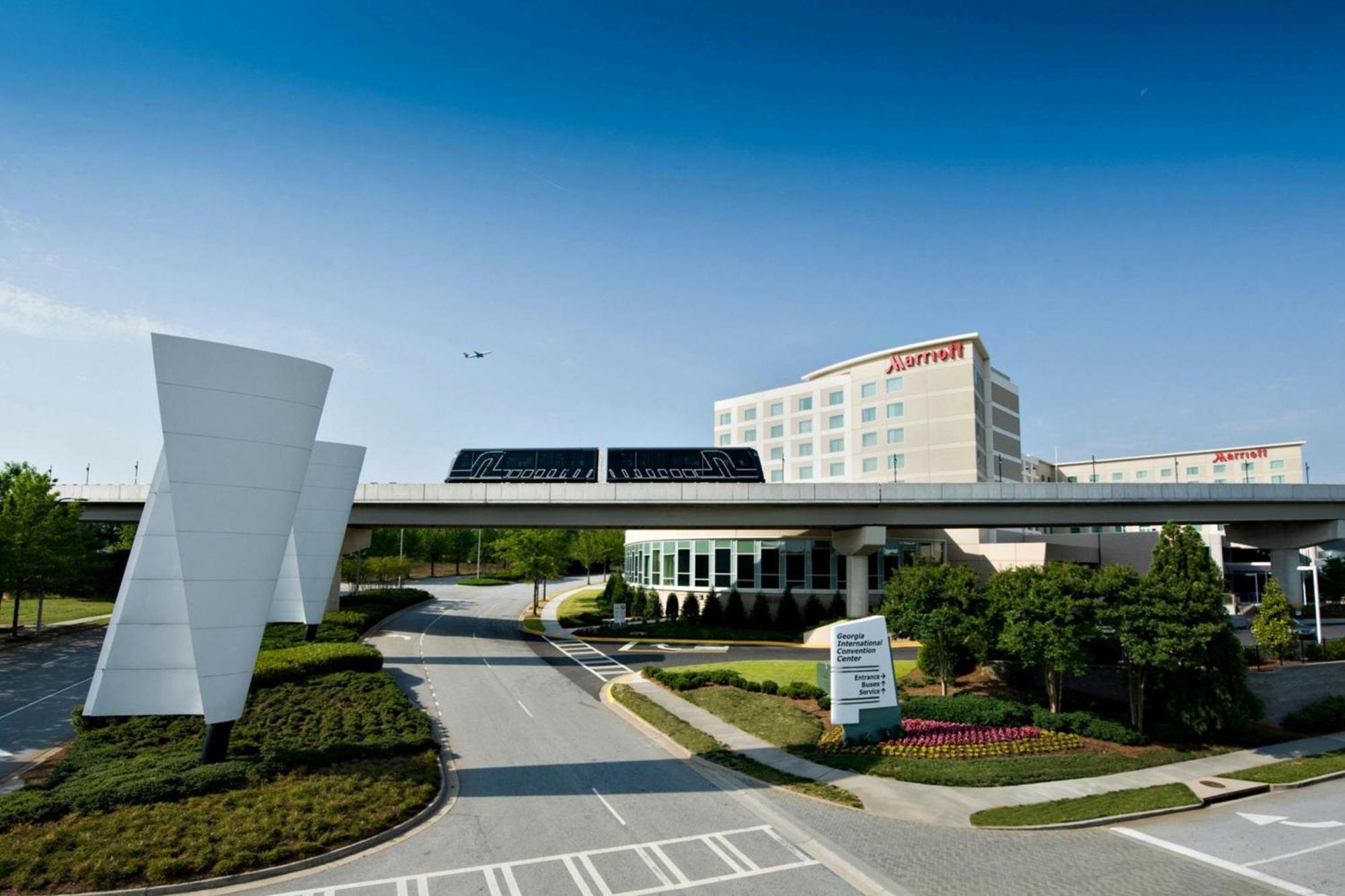 Готель Atlanta Airport Marriott Gateway College Park Екстер'єр фото